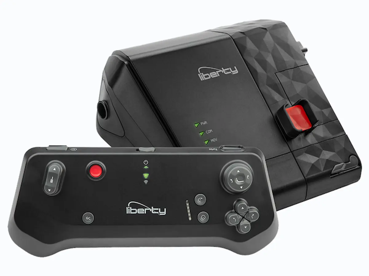 Bộ điều khiển từ xa Teleoperation của robot can thiệp nội mạch Microbot LIBERTY.