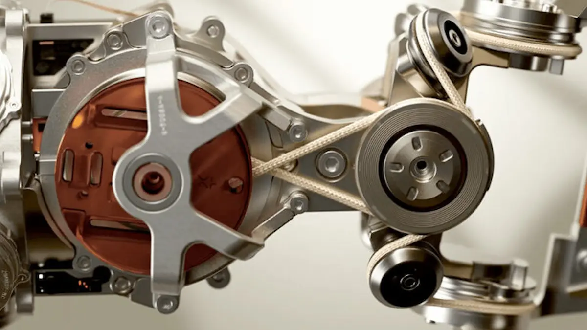 Cấu trúc truyền động cáp Tendon-driven và động cơ Quasi-direct drive trên phần cứng 1X Neo.