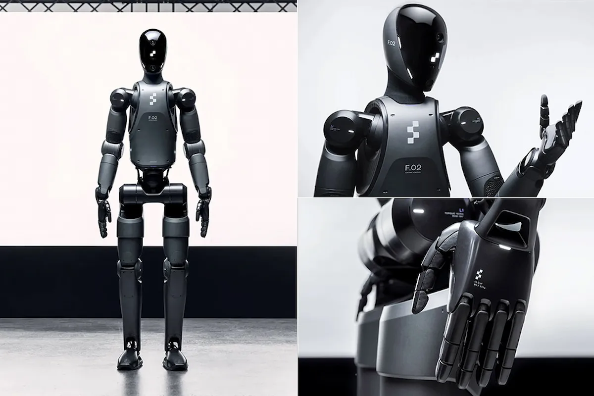 Giải phẫu phần cứng Figure 02 với khối pin 2.25 kWh và nhược điểm tay gắp cơ khí 16 bậc tự do.