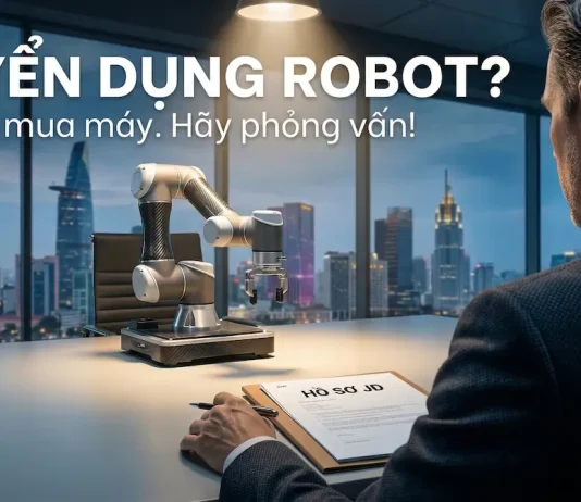 CTO phỏng vấn năng lực nhân sự robot thực tế tại RobotWorks.vn