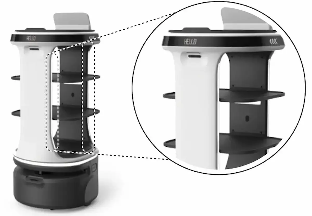 Phân tích phần cứng Servi Plus với cấu trúc khung gầm mở rộng và cơ cấu hệ thống treo chủ động.